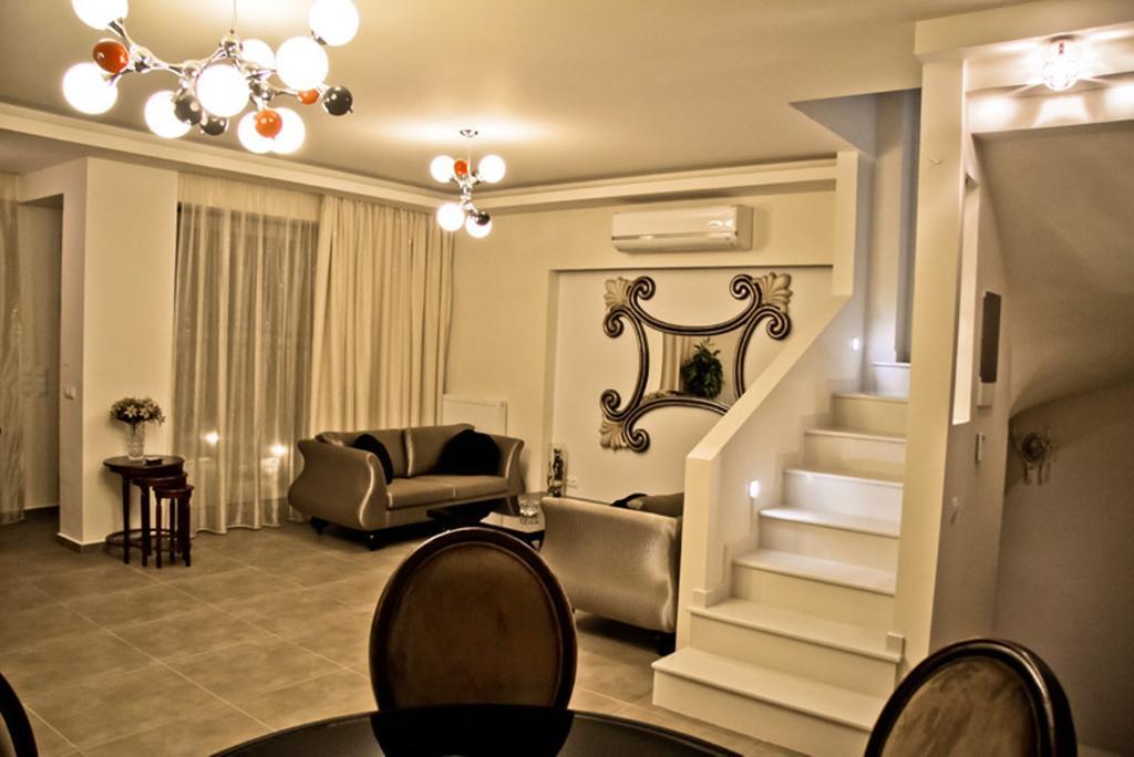 Sea View Beachfront Villa Peri Гувес Номер фото